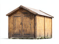 Casetas de jardín de madera 280x220x240 cm - madera natural - caseta exterior con puertas dobles